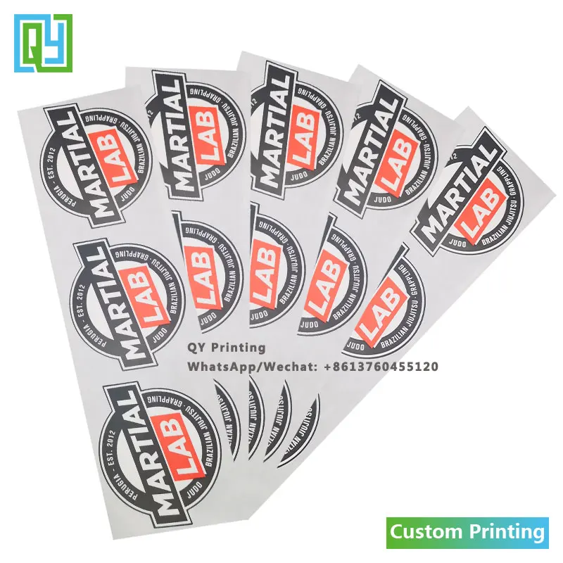 1000pcs 50x60mm Free Shipping Customized Stickers Irregular Shape Paper Label Custom Stickers With Your Own Design