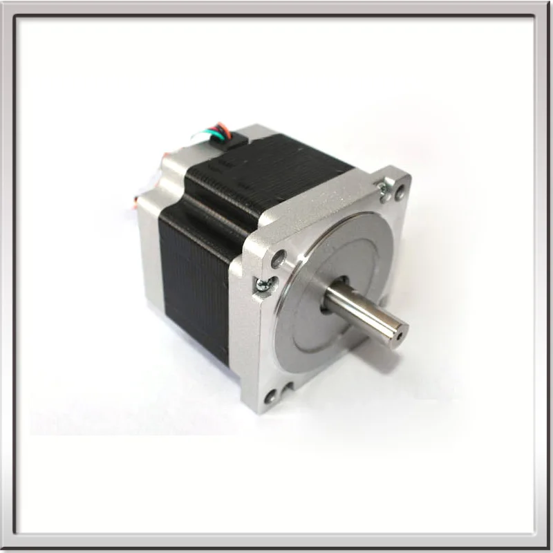 86BYG NEMA34 Closed loop 2-phase hybrid stepper motor 2.06V 5.5A 4-wire 46kg.cm/657oz.in 1.8deg 14mm shaft with flat 78mm length