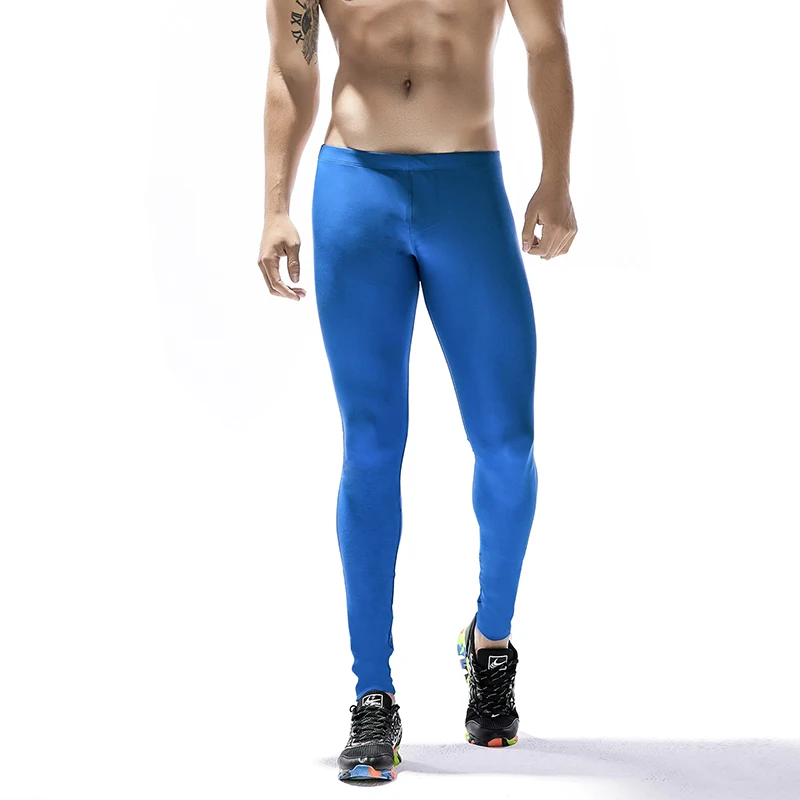 Sport Leggings Esportivos Men Tights Sport Compression Mens Patchwork Running Tights Basketball Man Legging Fitness Masculina