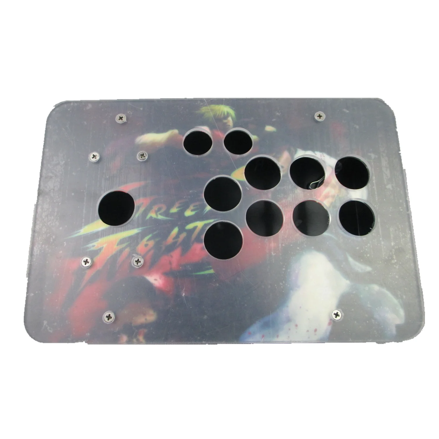 

Cdragon Arcade Joystick Case Acrylic Material Plastic Box Arcade Stick Kits Replacement Part 10 Buttons Easy To Install Diy Sets