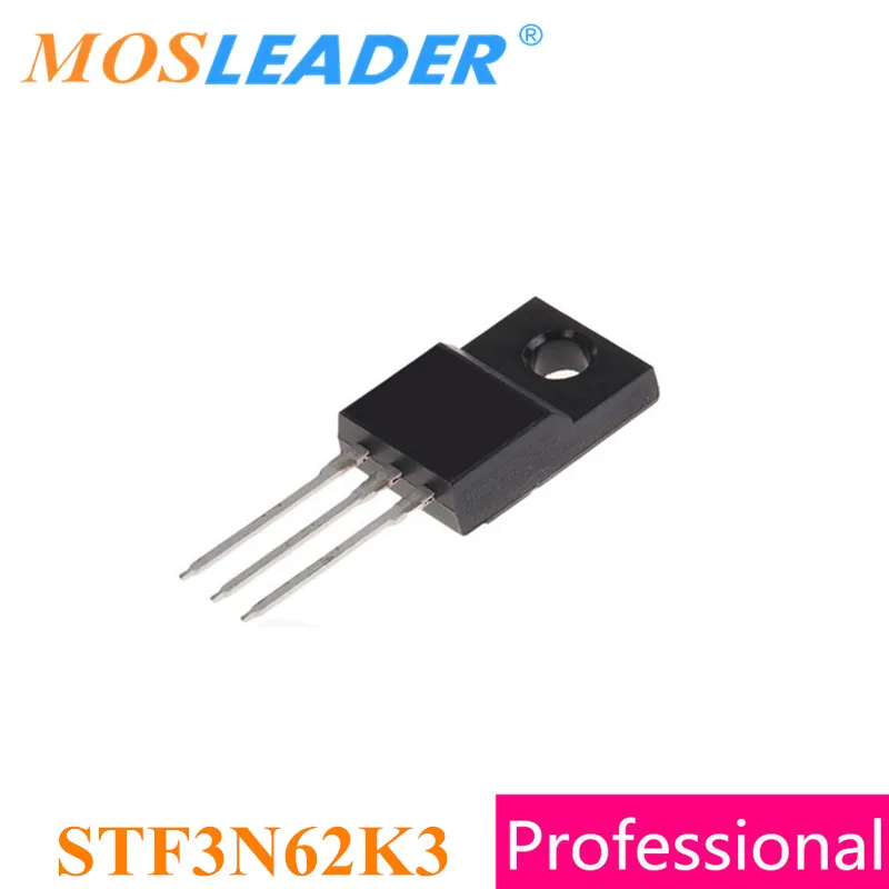 

Mosleader STF3N62K3 3N62K3 TO220F 100PCS 620V 2.7A N-Channel Original High quality