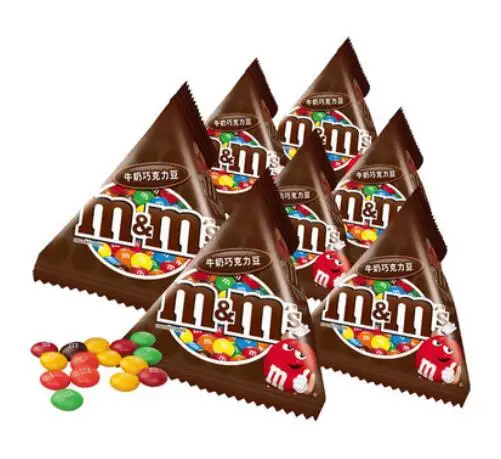 Commercial Candy Popcornสามเหลี่ยมกระเป๋าบรรจุภัณฑ์เครื่องเครื่องบรรจุเม็ดCFRโดยSea