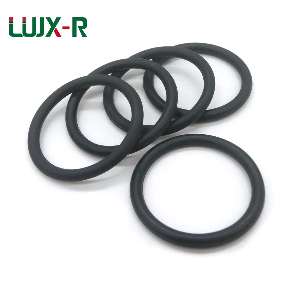 

LUJX-R 10pcs O Ring Seal 8.6mm Nitrile Gaskets OD130/135/140/150/160/185mm O Ringen Rubber Oil Proof Auto Air Conditioner Washer