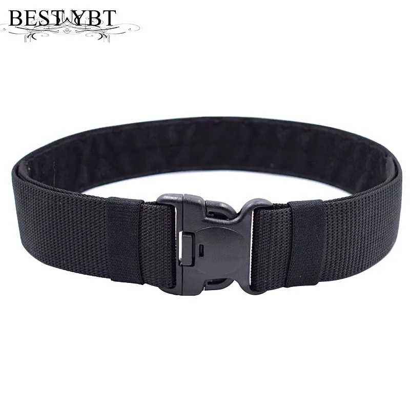 Best YBT Unisex Nylon belt Multi-functional military tactics outdoor sports fashion casual men belt Plastic insert buckle belt