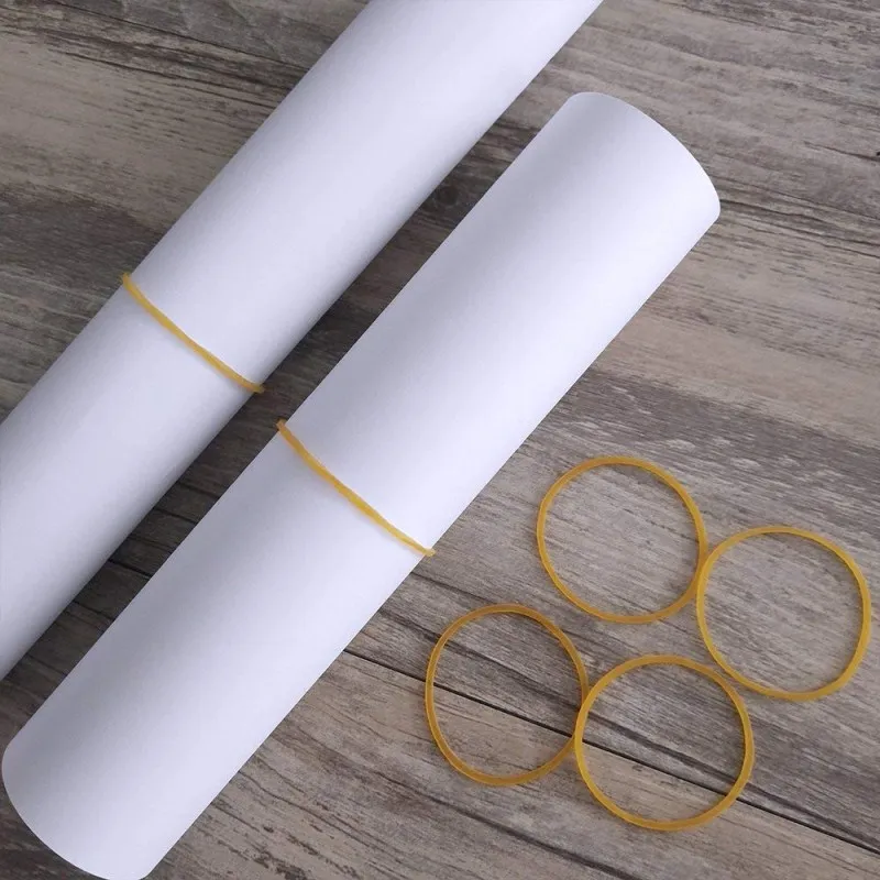 38mm Elastic Rubber Bands Bank Paper Bills Money Stretchable Band Sturdy Stretchable Rubber Elastics Bands for Home Office