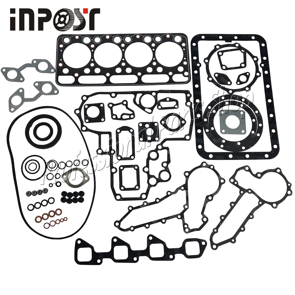 

Complete Repair Overhaul Engine Full Gasket Set Kit for Kubota V1902 07916-24305, 07916-29615, 15808-03310