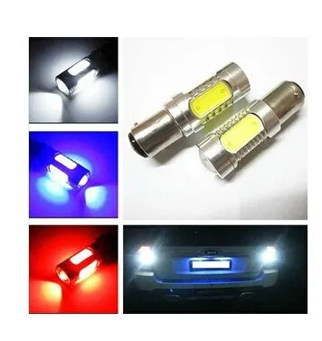 Big Promotion 1156 BA15S 7.5W COB LED Car Auto Turn Signal Lights Backup Reverse Bulb Replacement Lamp Red/Yellow/White