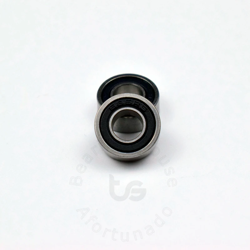 Bearing 10 Pieces 686RS 6*13*5(mm) chrome steel rubber Sealed High speed Mechanical equipment parts