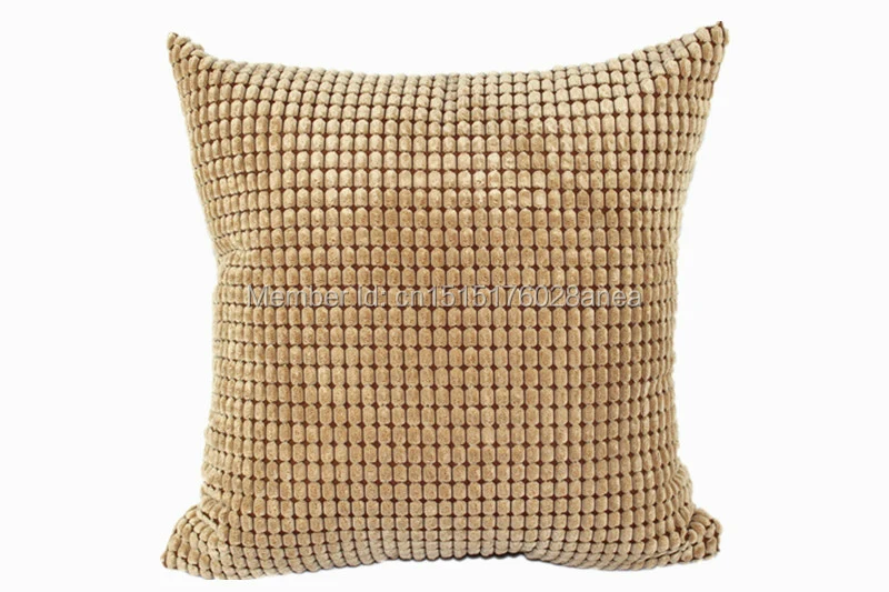 Cord Big Corn Kernel Plüsch Kissenbezug 35/45/50/60/70 cm Sofa Kissenbezug Home Bett Dekoration – Detail 17