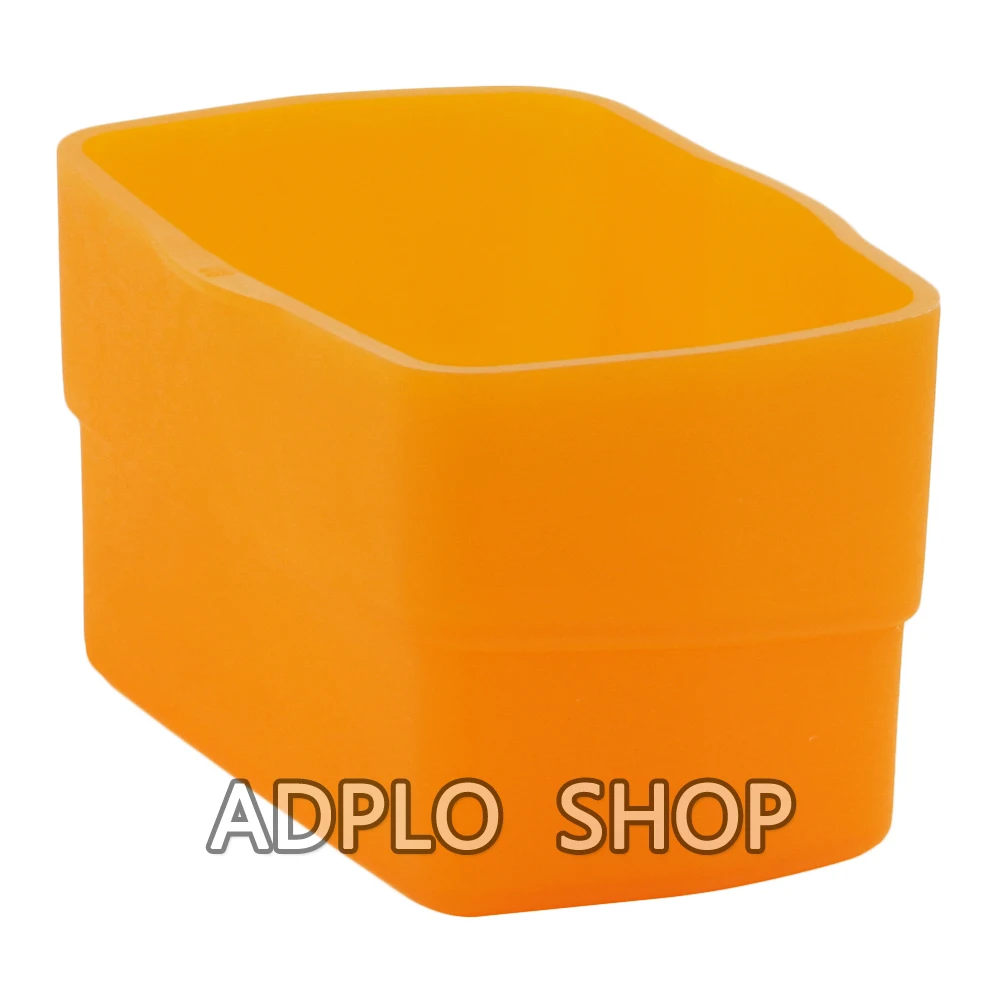 Cubierta de difusor de rebote de Flash naranja, traje para Canon, linterna, Speedlight 430EX