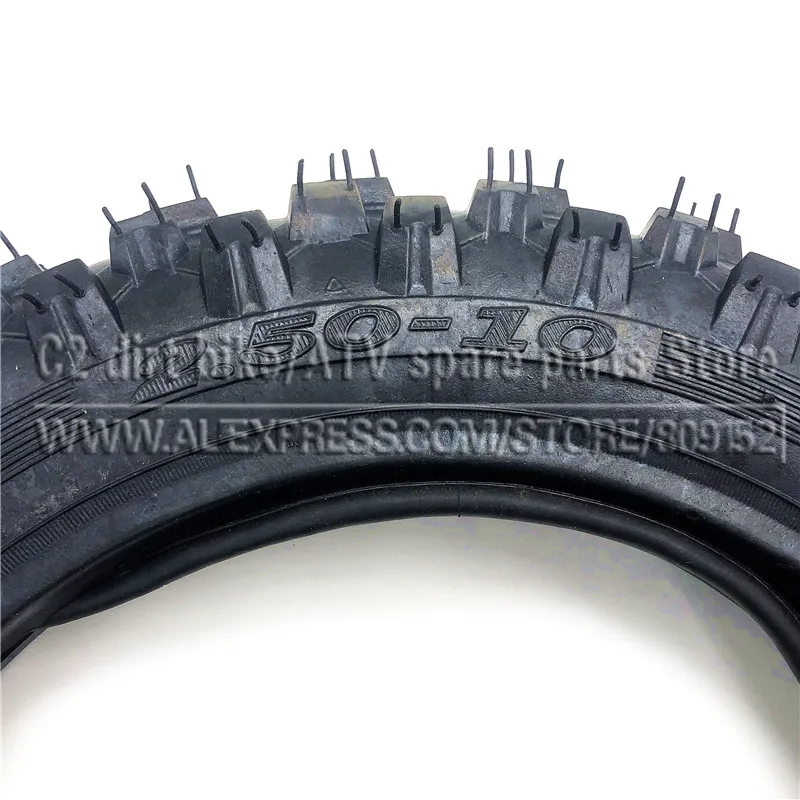 2.50-10 Front Or Rear Wheel Tire Out Tyre with Inner Tube 10inch tires 10\