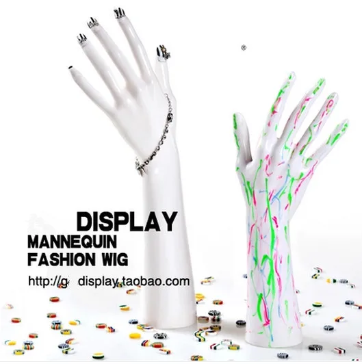 Fashionable!!Female Mannequin hands display hand-bag/jewelry /display stand Bracelet/Necklace/shoe Holder Part Prop vintage