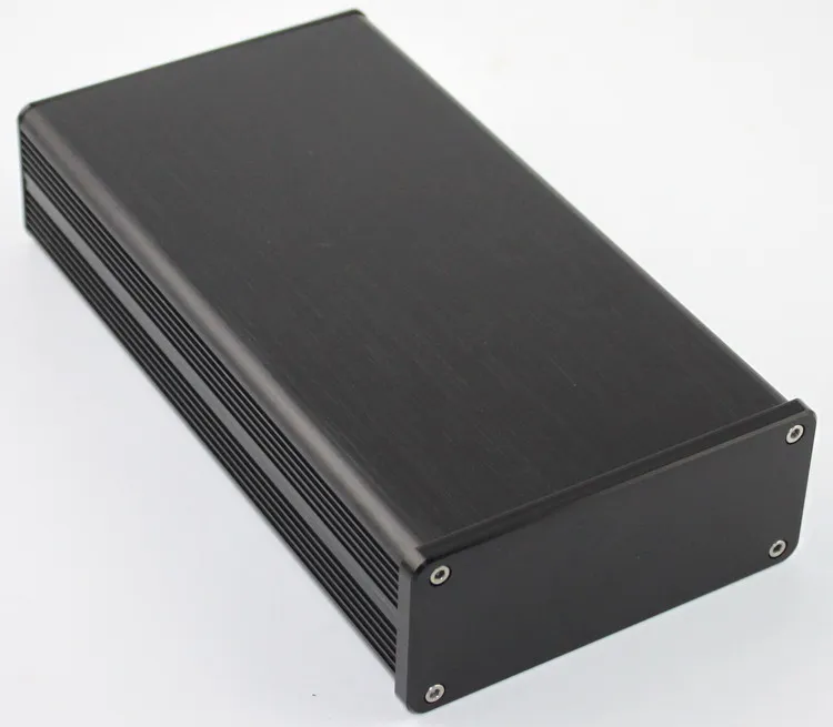 WA41 Full aluminum amplifier chassis / Tube amp / Amp amplifier / DAC Decoder / AMP Enclosure / case / DIY box (115*50*218mm)