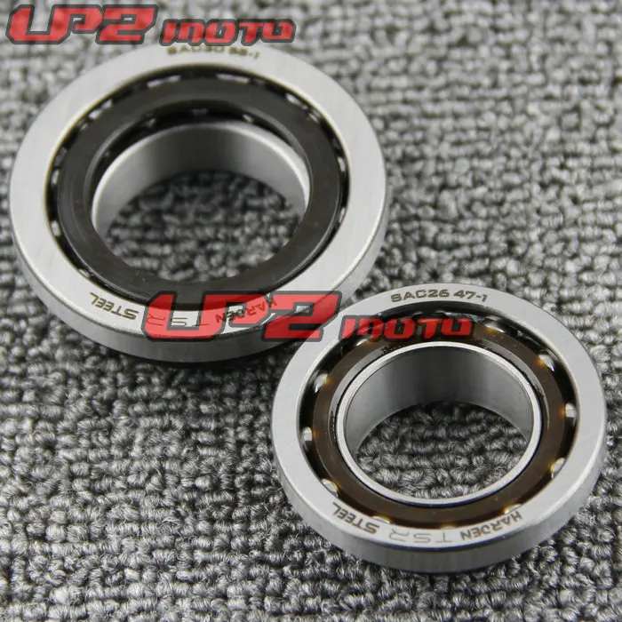 For Honda Steed 400 VT600 750 Magna 250 Shadow 400 Head Steering Stem Bearings Pressure Bearing Steel