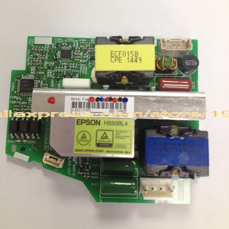 

H550BL4(green lable) Projector ballast For Epson EB-97H/98H/945H/950WH/955WH; CB-X31/X31E/X36; CB-U32/W32 lamp driver board