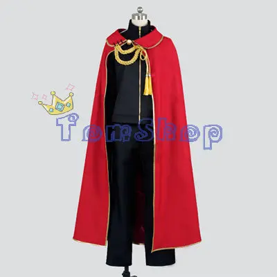 Anime Noragami Yato Cosplay Red Cape Cloak Halloween Fancy Party Costumes Custom-made Any Sizes