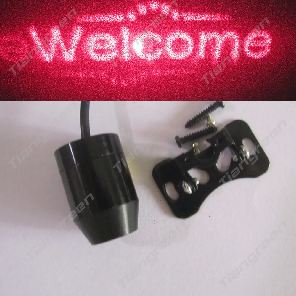 650nm 150mW Red Laser Welcome Projector Diode Module for Shop Club Home with EU/US Power Supply