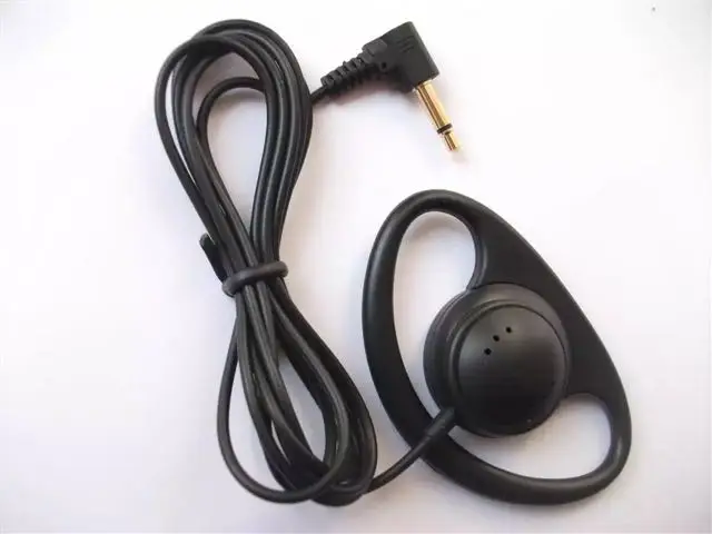 

Soft Single Side MONO Hook Earbud Headphone For Tour Guide System 100pcs/lot