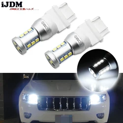 2PCS Canbus LED Daytime Running Light DRL Bulb Lamp 3157 P27/7W T25 For Jeep Compass 2011-2016 Grand Cherokee 2011 2012 2013