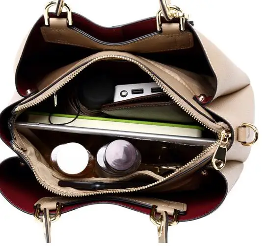 fashion women's Litchi handbags women bags designer pu leather crossbody bag Good quality Cowhide totes 2022