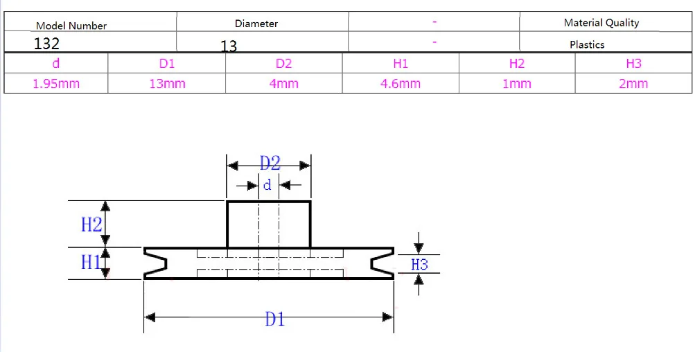 10Pcs K088Y 132A Plastic Transmissie Riem Wiel Gear Model Diy Speelgoed Onderdelen Hoge Kwaliteit Te Koop