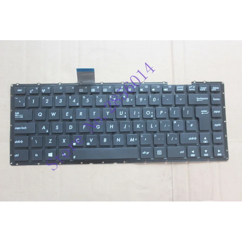 UK Laptop Keyboard for Asus X401 X401K X401E X401U X401A laptop MP-11L93SU-920W AEXJ1701010 0KNB0-4105RU00