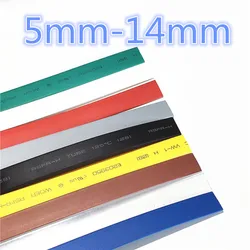 1meter 2:1 9 Colors 5mm 6mm 7mm 8mm 9mm 10mm 11mm 12mm 13mm 14mm Heat Shrink Heatshrink Tubing Tube Wire Dropshipping