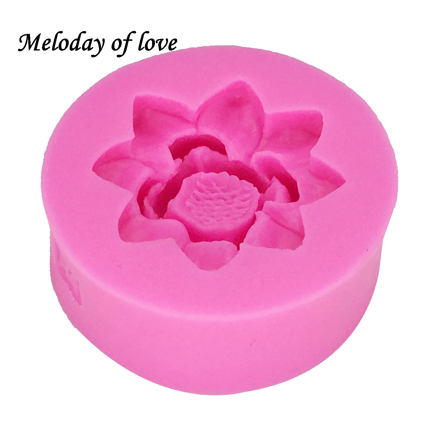 3D Flowers chocolate wedding cake decorating tools DIY fondant silicone mold Resin Clay Soap Mold wholesale T0175