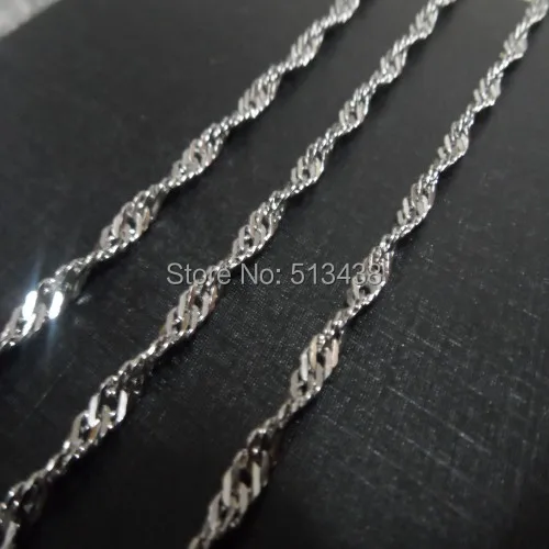 10meter Lot Stainless Steel Fashion Water wave twisted chain jewelry finding  Marking Chain DIY