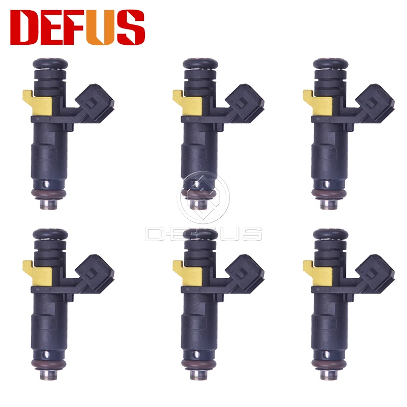 

DEFUS 6x TR111205008 Bico Fuel Injector Nozzle For Petrol Gasoline Car F173V12239 TR111205008 Engine Injection Valve NEW Arrival