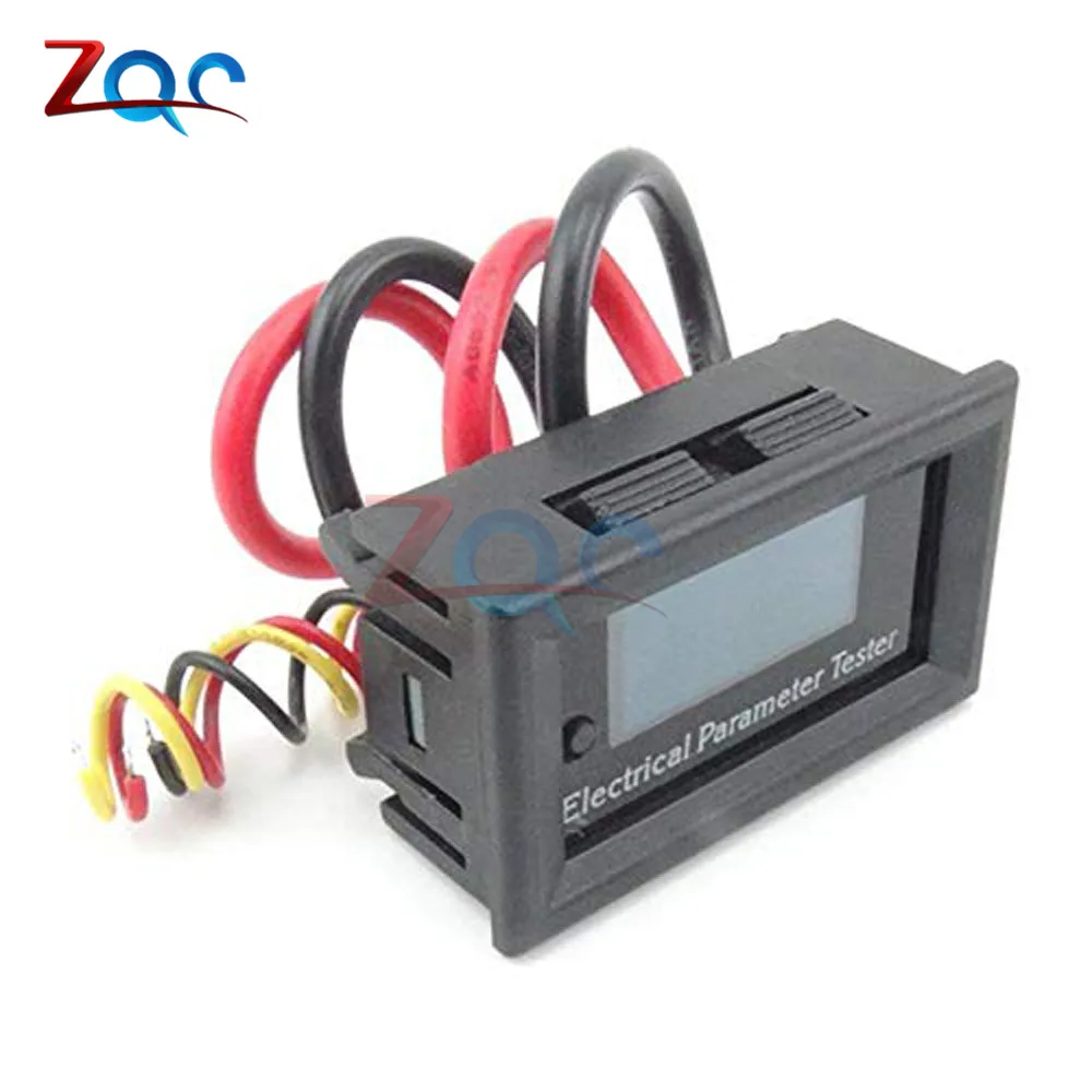 33V 10A 3A 7in1 OLED Multifunction Tester Voltage Current Time Temperature Capacity Power voltmeter Ammeter electrical meter