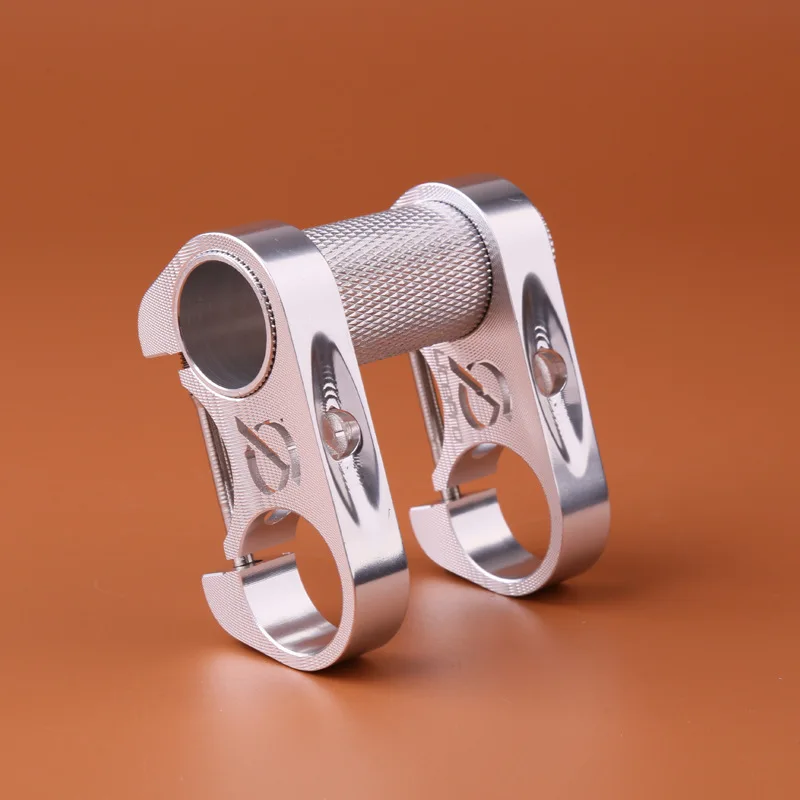 Folding bicycle stem extension extended double handle for SP8 SP18 412 bmx upgrade stem ultralight for dahon