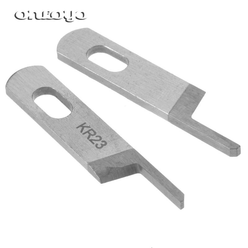 10PCS KR23 KR35 Knife Blade,Industrial Serger Overlock Sewing Machine Parts For JUKI Siruba Pegasus Jack...