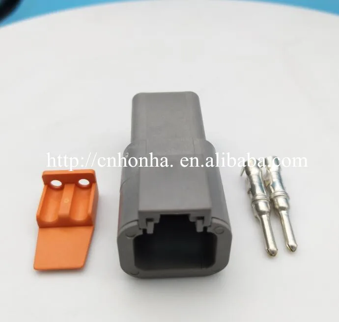 2 Pin DTP Series Male Female Waterproof Electrical Auto Connector DTP06-2S DTP04-2P for Deutsch