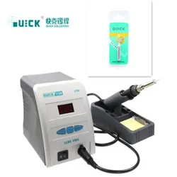 Original QUICK 236 High-Frequency Soldering Station Lead - Free Digital Soldering Iron 90W  220V