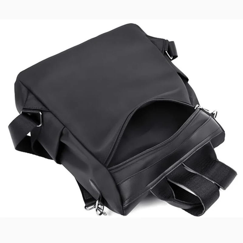 Yogodlns Frauen Rucksack Neue Mode Oxford Tasche Einfarbig Reise Rucksack Damen Kleinen Rucksack Mit Katze Anhänger – Detail 28