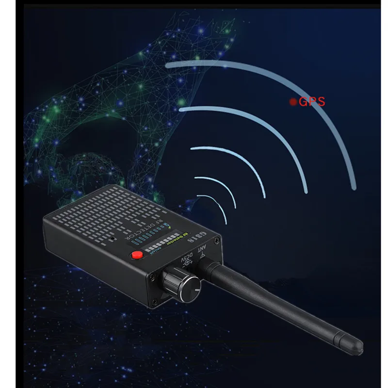 

Anti-spy Bug RF Signal Detector GPS Tracker Wireless Camera Amplification Ultra-high Sensitivity GSM Device Finder