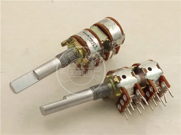 Original new 100% 4-bit potentiometer 100K potentiometer with step 40 point 100KE handle 35MMF (SWITCH)