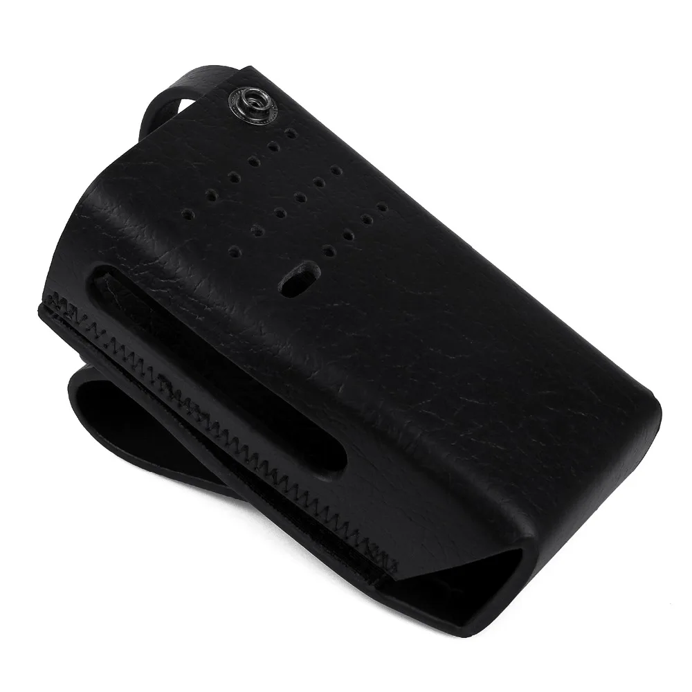 For Motorola walkie talkie Bag Case New Hard Leather Carrying Case For Motorola XIR P6600 Leather Bag Two Way Radio XIRP6600