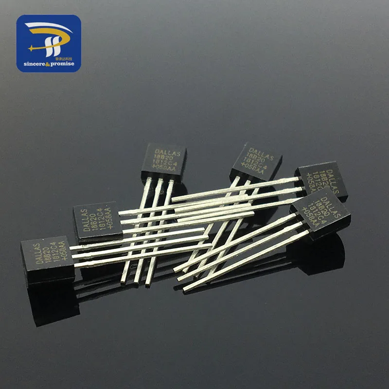 5/10/50 teile/los Sensor Elektronische Chip DS18B20 ZU-92 18B20 Chips Temperatur Sensor IC 18b20 Diy Elektronische – Detail 4