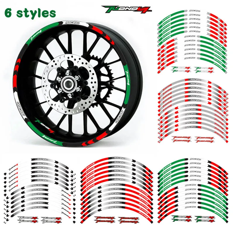 

Motorcycle 17inchWheel Decal Reflective Sticker For Aprilia TUONO V4 1100 RR TUONO V4 1100 FACTORY TUONO V4 R APRC TUONO V4 RABS