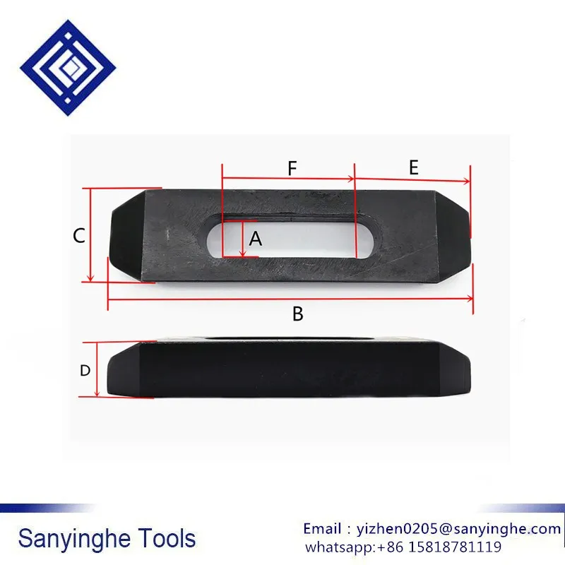 2 piece CNC milling machine double head mold plate M12M14M16M20 CNC lathe accessories