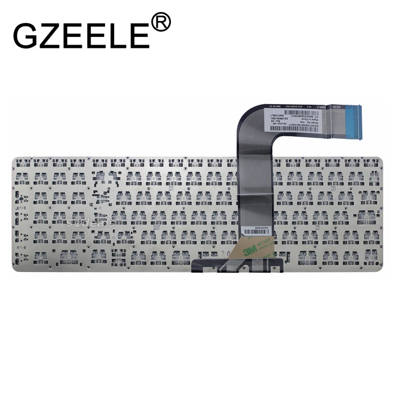 GZEELE New UK keyboard for HP PAVILION 17-F 15-N QWERTY 9Z.N9HSQ.72M 749658-03 QWERTY