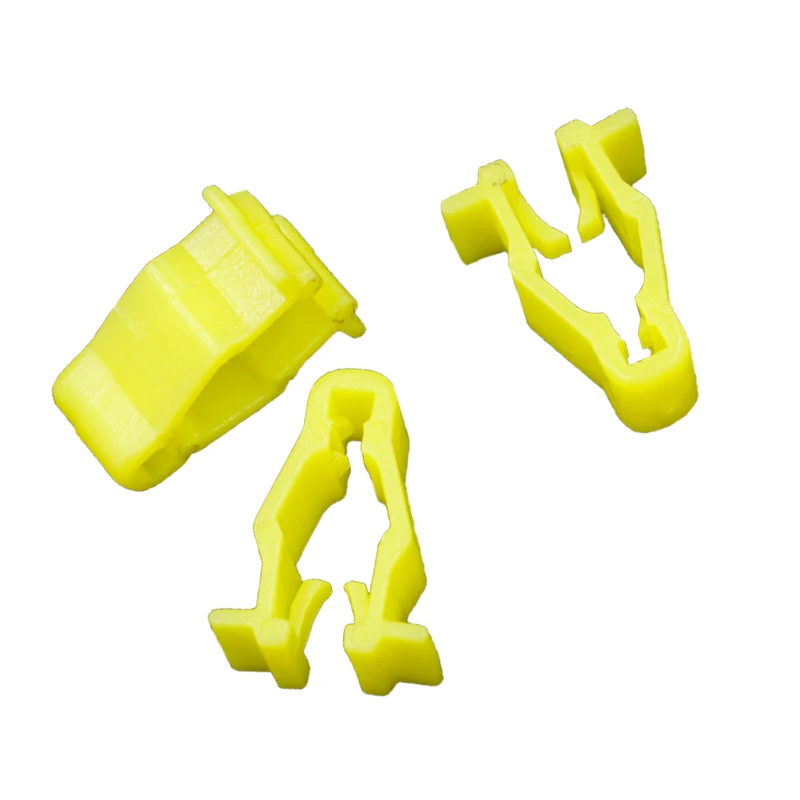 KE LI MI Yellow Wheel Arch Snap Fit Clip Trim Fixed Clip 90601-SMG-003 Auto Fastener Clips For Honda Civic CRV HRV