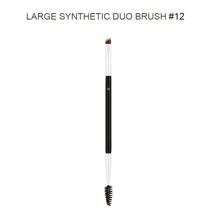 

Duo Brow Brush 12# 15# 7# 20# Eyebrow Enhancer Angled Eyebrow Brush + Comb Professional Beauty Makeup Tool 1PCS