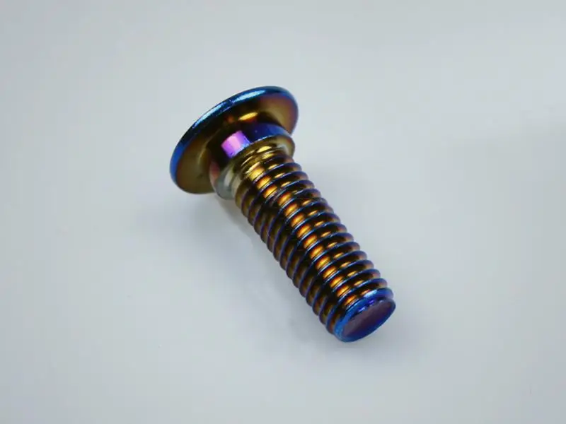 M8x24mm Ti/Golden/Burn Blue GR5 Titanium Torx Bolts For Motorcycle Disc Brake