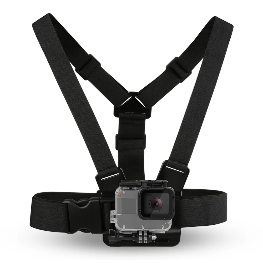 

Chest Strap mount belt for Gopro hero 7 6 5 Xiaomi yi 4K Action camera Chest Mount Harness for GoPro SJCAM SJ4000 sport cam fix