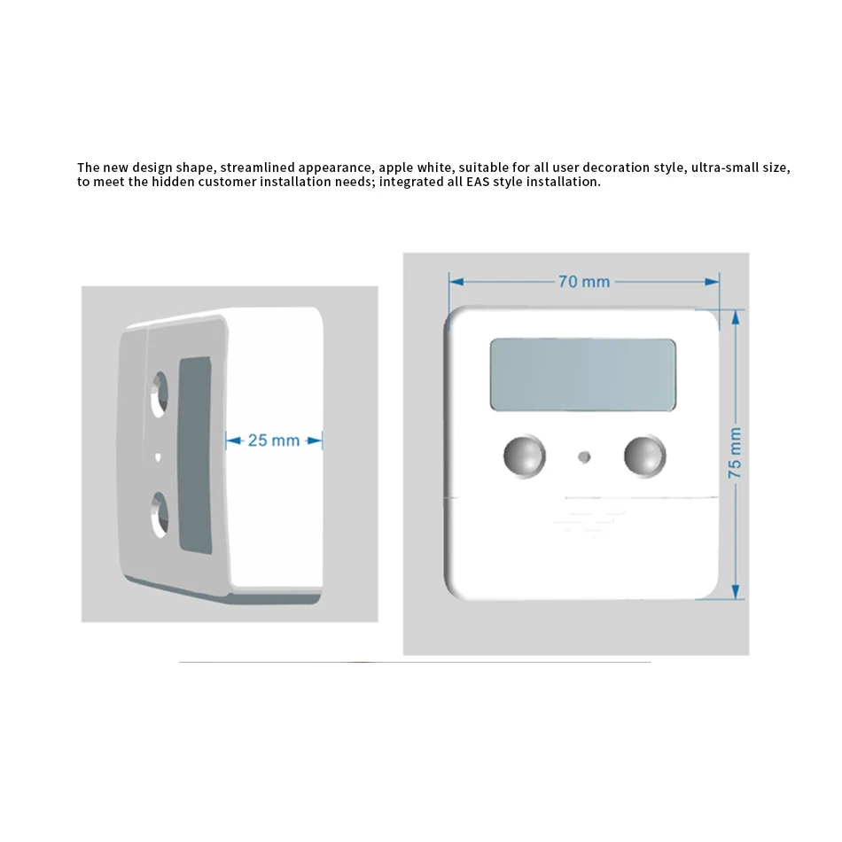 CX-V6 Infrared Human Flow Intelligent Statistic  Atomatic In And Out Data Display For Malls Low Energy Consumptio LCD
