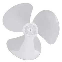 Household Table Fanner Accessory Universal 11.2 Inch Fan Blade Plastic Ventilation Three Leaves Blades for Home Office Stand Fan