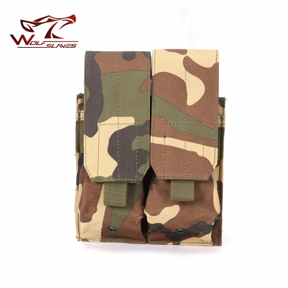 

Tactical M4 Double Magazine Pouch Military Airsoft Wargame Clip Mag Holder Hunting Accessories Mutiple Camouflage Bag